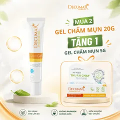 Decumar THC 20g – Gel Chấm Mụn Hỗ Trợ Giảm Mụn, Mờ Thâm, Chăm Sóc Da Sau Mụn