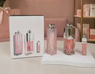 Set Dior Addict Lip Glow dưỡng môi căng bóng kèm túi hãng - Mềm mịn, xinh xắn 🏷️ Giá sốc
