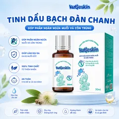 Tinh dầu bạch đàn chanh cho bé Kutieskin giúp đuổi muỗi và côn trùng 30ml