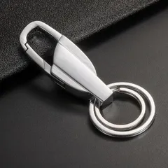 Móc Khóa Kim Loại Cao Cấp Treo Chìa Khóa Ô Tô Xe Máy, Kích thước(8*3)cm , Móc khóa Nhà Cửa Nhiều Mẫu