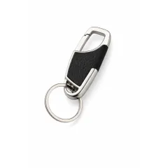 Móc Khóa Treo Chìa Khóa Kim Loại Bọc Da –Kích thước(8*3)cm - Phụ Kiện Chìa Khóa Xe Bền Đẹp