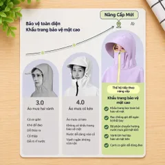 Áo Mưa Đi Xe Máy Bộ quần áo mưa Xe Máy Cánh Dơi Choàng Vải Cao Cấp 4 Màu Chống Rách Trùm Kín Chống Nước Có Lỗ Xỏ Gương