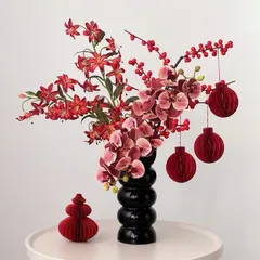 Đèn Lồng Giấy Đỏ Nhung Cao Cấp Đa Dạng Mẫu Mã Trang Trí Nhà , Tiệc Tùng , Giáng Sinh , Tết