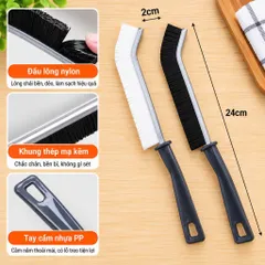 Bàn Chải Vệ Sinh Khe Hở Cửa Sổ , Bồn Rửa Bát Đa Năng Nhỏ Gọn, Lông Cứng, Thiết Kế Tiện Lợi