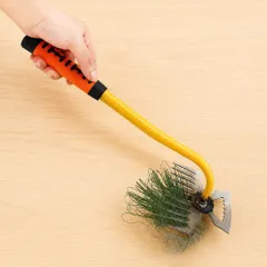 Dụng Cụ Làm Vườn Bằng Thép Không Rỉ, Dụng Cụ Cào Cỏ Tay Cầm Dài, 11 Răng, Nhỏ Gọn Dễ Sử Dụng