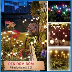 Đèn led bi bọt,đóm đóm,giọt,băng đá năng lượng mặt trời RGB, chống nước IP65