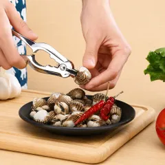 Dụng Cụ Tách Sò Huyết Inox Nhanh Tiện Dụng Kềm Tách Sò Huyết Vỏ Cua Ghẹ Inox