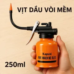 Bình Châm Nhớt 250ml Kapusi – Bình Xịt Dầu Hãng KAPUSI Mã Mới