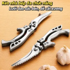 Kéo Đa Năng SK5 Cắt Gà , Vịt , Ngan - Cắt Xương Cộng Lực Siêu Bén Đa Năng Chất Liệu Thép Không Gỉ Cứng Cáp Chắc Chắn