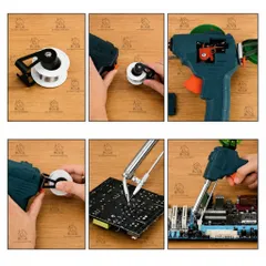 Máy Hàn Thiếc 150W Gia Nhiệt Cực Nhanh ( TẶNG CUỘN THIẾC HÀN + MỠ HÀN )