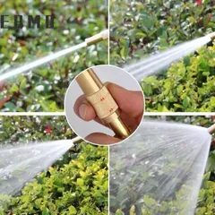 Vòi Xịt Tăng Áp 3 Chế Độ Xịt Áp Lực Nước Mạnh Dành Cho Tưới Cây Rửa Xe Làm Vườn, Loại Dây 5M-10M-15M-20M