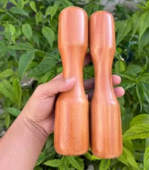Chày 1 - 2 Đầu Trung Và Lớn, Thân tròn thuôn dài dễ cầm nắm, phần đầu phình to giúp tăng lực tác động (TH740) 832763