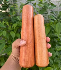 Chày 1 - 2 Đầu Trung Và Lớn, Thân tròn thuôn dài dễ cầm nắm, phần đầu phình to giúp tăng lực tác động (TH740) 832763