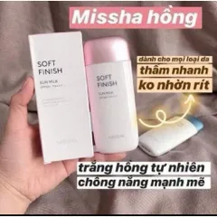 Kem Chống Nắng Missha Soft Finish Sun Milk SPF50 70ML 832779