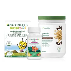 Bộ Dinh Dưỡng Nền Tảng Trẻ Em (TPBVSK nutrilite™ KiDS daily, TPBVSK NUTRILITE™ Nutrikids Omega-3 Jelly, TPBS Nutrilite Protein Powder - Vị Sô Cô La) Mã hàng hóa: 320849