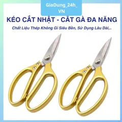 Kéo cắt gà nội địa nhật bản cao cấp - Kéo làm bếp đa năng GiaDung24h VN
