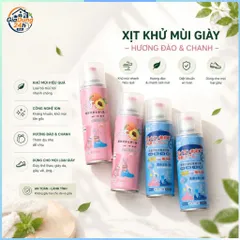 Xịt khử mùi giày dép ComBo 260ml công nghệ Nano Bạc AG+ diệt khuẩn, ngăn mồ hôi 832875