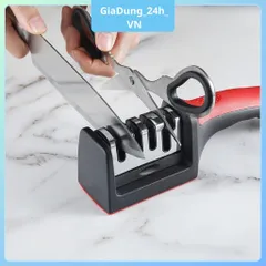 Dụng Cụ Mài Dao Cầm Tay, Kết Cấu Thép Không Gỉ Siêu Bền An Toàn Khi Sử Dụng