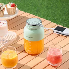 Máy Xay Sinh Tố Ostmars Cầm Tay Tích Điện, Máy Xay Mini Cầm Tay Dung Tích 500ml Đa Năng