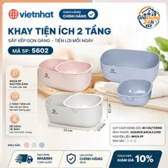 [HOT] Hộp Đựng Đồ Ăn Vặt 2 Lớp LEMON Tết 2026,Rổ Đựng Trái Cây,Hướng Dương Nhỏ Gọn 2 Tầng,Thoát Nước 5602
