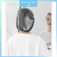 Túi màng bọc thực phẩm JYoohome chất liệu PE co dãn có chun siêu dai, Túi gấu bọc đồ ăn - Mũ chùm đầu dùng 1 lần tiện lợ