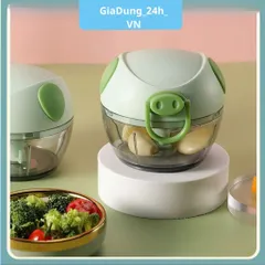 Máy Xay Mini DIDOOGLT Hình Heo - Máy Xay Tỏi Ớt Cầm Tay Đa Năng GiaDUng24h VN