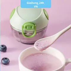 Máy Xay Mini DIDOOGLT Hình Heo - Máy Xay Tỏi Ớt Cầm Tay Đa Năng GiaDUng24h VN