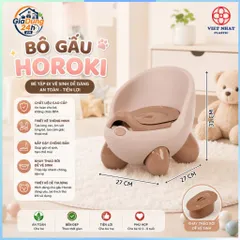 Bô Gấu Vệ Sinh Cho Bé Hokori Cái Bô Có Nắp Cho Bé Trai Bé Gái Từ 6 Tháng Đến 4 Tuổi 5458 - Việt Nhật Plastic HN
