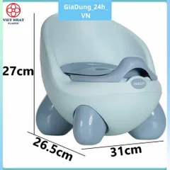 Bô Gấu Vệ Sinh Cho Bé Hokori Cái Bô Có Nắp Cho Bé Trai Bé Gái Từ 6 Tháng Đến 4 Tuổi 5458 - Việt Nhật Plastic HN