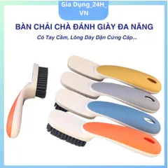 Bàn Chải Đánh Giày Lông Nhựa PP Mềm Mại, Bàn Chải Đa Năng Cầm Tay Thoải Mái Tiện Lợi