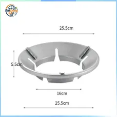 Kiềng chắn gió bếp gas tiết kiệm gas, dùng cho kiềng 3-4-5 chân, chất liệu thép không gỉ,GiaDung24hVN