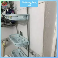[Việt Nhật] Kệ Gác Toilet 3 Tầng Kệ Phòng Tắm Việt Nhật Cao Cấp, Kệ Để Đồ Gắn Tường Tiện Dụng, Tiết Kiệm Diện Tích, Tiện