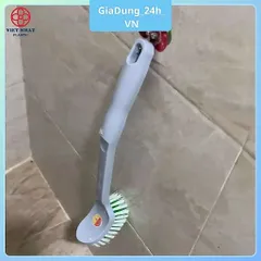 [Việt Nhật] Cọ Cong Cọ Bồn Cầu Toilet D39xR5 Thiết Kế Cong Nhựa Việt Nhật 5852