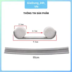 Ron PVC  Chặn Khe Cửa Đa Năng Dài 100cm, Thanh Dán Cửa, Miếng PVC Chặn Đi Hơi Máy Lạnh, Chống Bụi,Chống Ồn