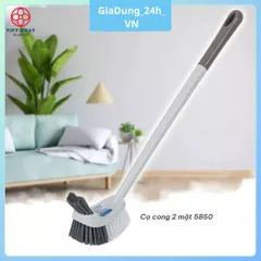 CỌ TOILET CAO CẤP, CỌ CONG 2 MẶT, CHỔI CỌ BỒN CẦU NHÀ VỆ SINH VIỆT NHẬT 5850