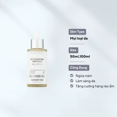 Tinh Chất Dermafirm Bio Exosome Ampoule Melavita C - Tái Sinh, Làm Sáng Da, Ngăn Ngừa Sắc Tố 50ml