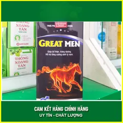 Great Men giúp bổ thận, hỗ trợ tăng cường sức khoẻ nam (30 viên) 