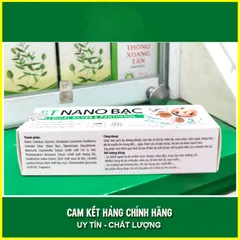 ST Nano Bạc hỗ trợ làm sạch da, kháng khuẩn, tái tạo da (25g) 