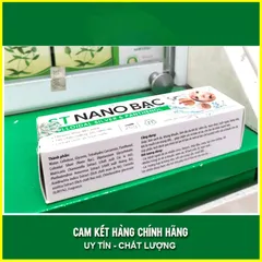 ST Nano Bạc hỗ trợ làm sạch da, kháng khuẩn, tái tạo da (25g) 