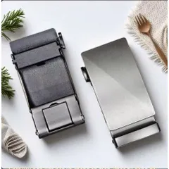 [MỚI] Đầu Khóa Thắt Lưng Nam Khóa Tỳ Tự Động Hợp Kim Cao Cấp Xước Mờ Sang Trọng - Đầu Khóa Rời Không Cần Bấm Lỗ