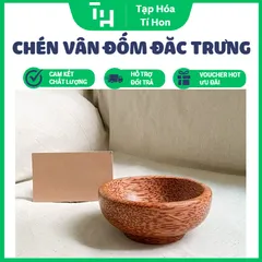 Chén Chấm Hoa Văn Đẹp Bền, có vân gỗ đốm chấm đặc trưng và rất an toàn khi sử dụng (TH744)