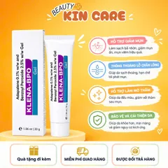 Klena BPO, Benzac Gel Hỗ Trợ Chăm Sóc Da Dầu Và Da Mụn Ẩn, Hỗ Trợ Cải Thiện Bề Mặt Da Tuyp 30g
