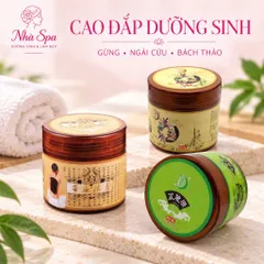 Cao Nóng Bách Thảo Cao Gừng Cao Ngải Cứu Dùng Trong Dưỡng Sinh Đông Y Spa
