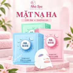 Combo 10 Miếng Mặt nạ HA cấp ẩm, dưỡng da thải độc hàng nội địa Trung
