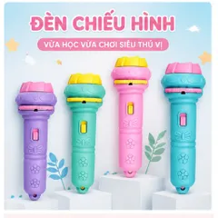 ĐÈN CHIẾU HÌNH HOẠT HÌNH CHO BÉ – VỪA HỌC VỪA CHƠI SIÊU THÚ VỊ.