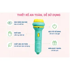 ĐÈN CHIẾU HÌNH HOẠT HÌNH CHO BÉ – VỪA HỌC VỪA CHƠI SIÊU THÚ VỊ.