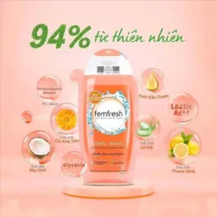 Dung dịch vệ sinh phụ nữ Femfresh 250ml dịu nhẹ cho da nhạy cảm - Daily Intimate, 250ml