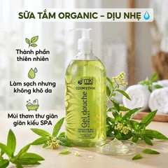 Gel Tắm Hữu Cơ MKL Cosm'Ethik Verveine Bio De Provence