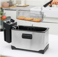 NỒI CHIÊN NGẬP DẦU KITCHENART 3.5L 2000W