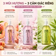 Gel Tắm Mùi Đào Trắng MKL Green Nature Cosm'ethik Gel Douche Surgras